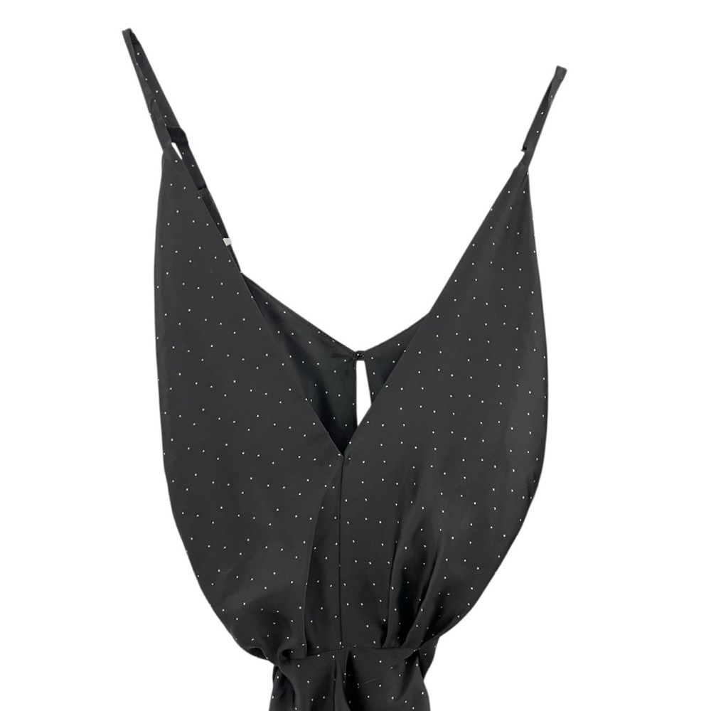 Sabina Musayev Teagan Satin Asymmetrical Handkerchief Dress - Picture 4 of 10